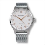 ARCHIMEDE KLASSIK 42 BICOLOR Stainless Steel Automatic, Milanese mesh, #UA7929BM-A2.6 white | #UA7929BM-A2.8 black